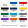 Foil flags according to pattern flame retardant