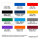 Plastic film scarf 2 bar pattern 150 x 25cm