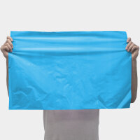 Plastic film sheet 50x75cm - light blue
