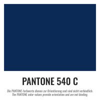 Plastic film sheet 50x75cm - dark blue