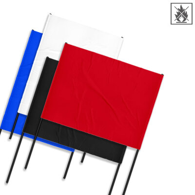 Foil twin (stick) holders flame retardant