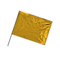 Metallic Foil Flag in Landscape Format