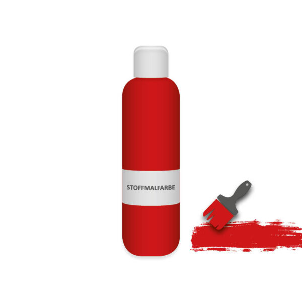 Fabricpaint red 500 ml