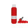 Fabricpaint red 500 ml