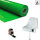 Plastic film seat covering roll flame retardant 0,75x200m - green