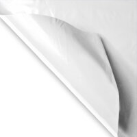 Plastic film roll standard 3x100m - white
