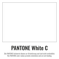 Plastic film roll standard 3x100m - white