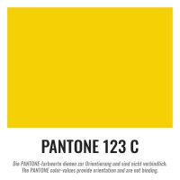 Plastic film roll standard 3x100m - yellow